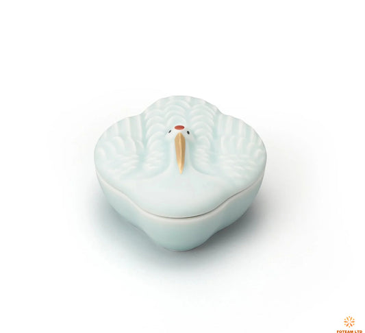 Babar Golden Crane Shaped Bowl