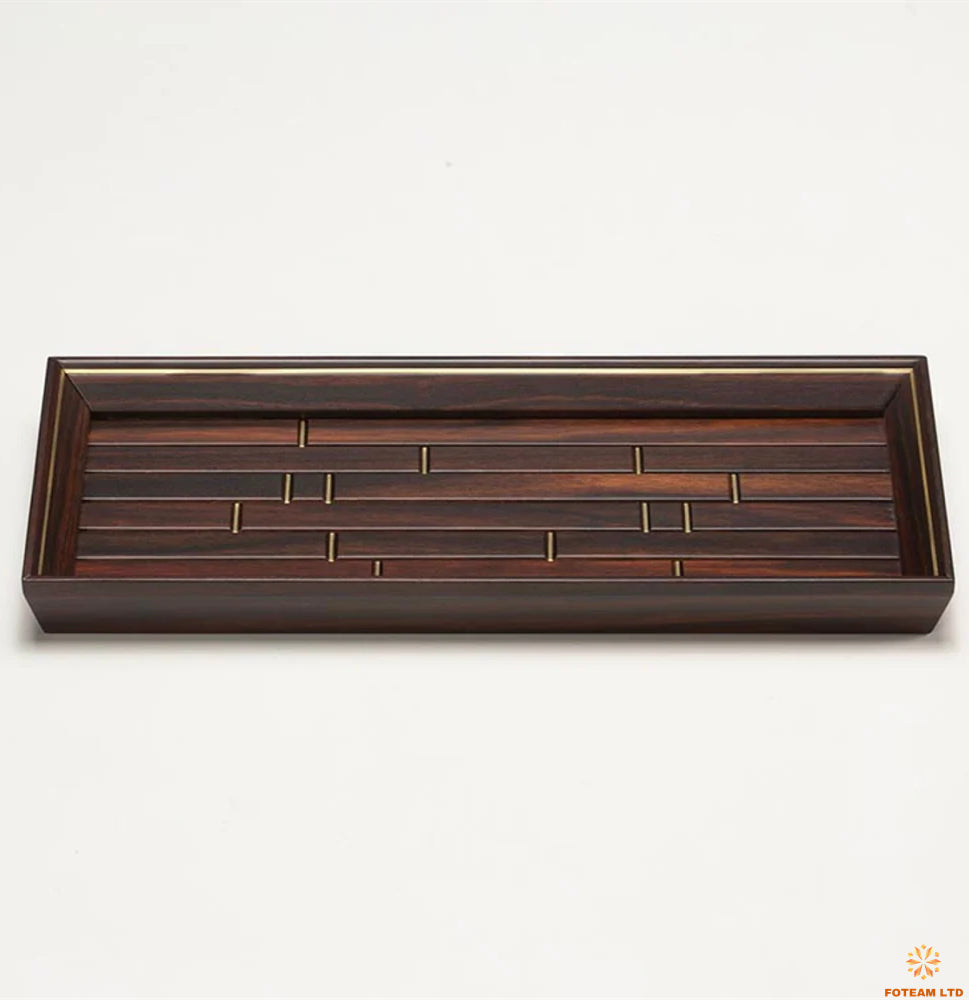 Barnaby ebony pen tray