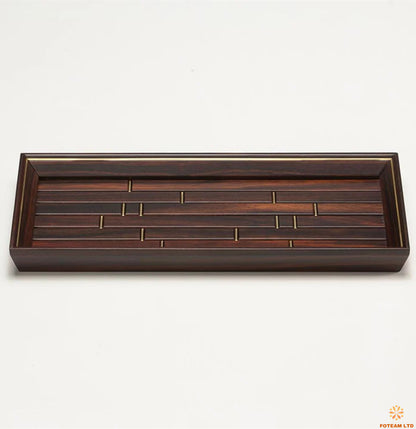 Barnaby ebony pen tray