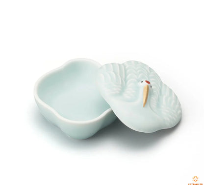 Babar Golden Crane Shaped Bowl